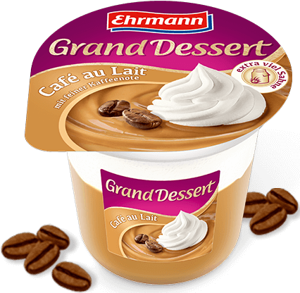 Ehrmann grand desszert Cafe au lait 190g