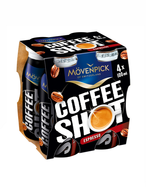 Bauer movenpick espresso shot 4x 100ml