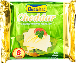 cheeseland lapka sajt cheddar 150g