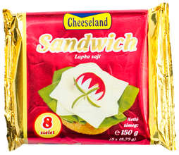 cheeseland lapka sajt sandwich 150g